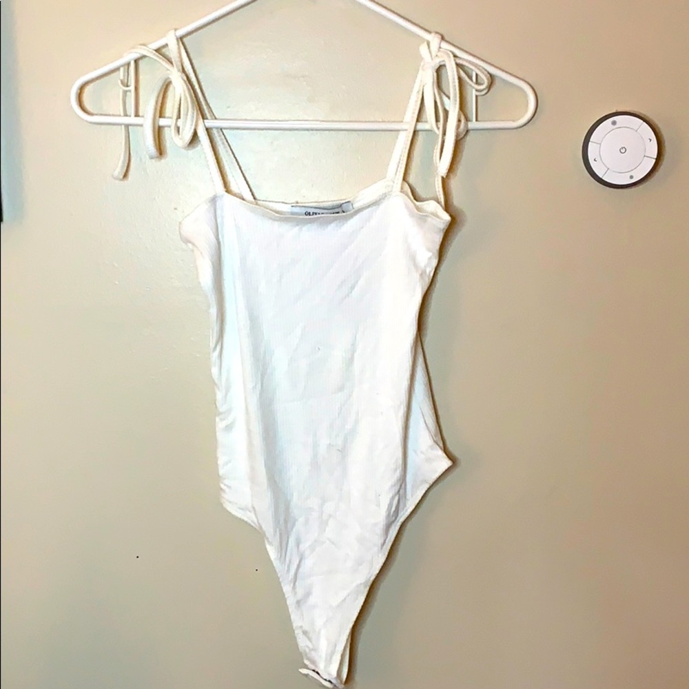 White bodysuit tanktop